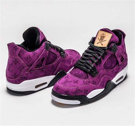 air jordan lv shoes|louis vuitton pink jordan 4.